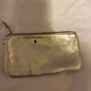 Tiffany & Co. Cosmetic leather bag